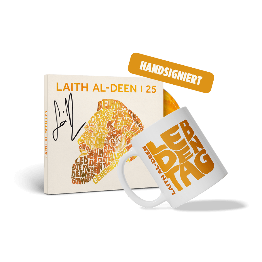 CD Digipak (Handsigniert) + "Leb den Tag" Tasse